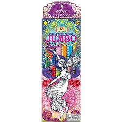 Eeboo Farveblyanter Jumbo 6stk, Dans