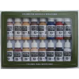 Wittmax Model Color Face & Skin Tones 16-pack