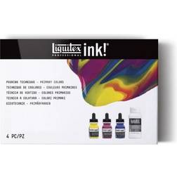 Liquitex Professional Acrylic Ink Sets Pouring Technique Primary Colors set of 3