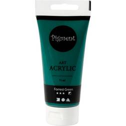 Creotime Akrylmaling Pigment Art, Forrest green 75ml