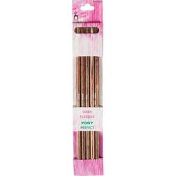 Pony Perfect 20cm Double-Pointed Wooden Knitting Needles Set Of Five 4.50mm (P42510)