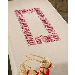 Permin Broderikit Middagsduk Julstämning