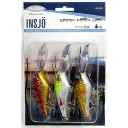 Fladen Wobbler 12cm Fat Shad Flytande 3-pack
