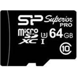 Silicon Power Superior Pro microSDXC Class 10 UHS-I U3 64GB