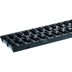 Plastmo ACO Black Plastic Grating for HexDrain 1m
