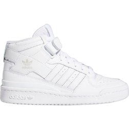 adidas Junior Forum Mid - Cloud White/Cloud White /Cloud White