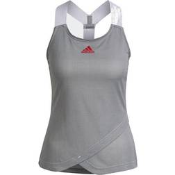 adidas Tennis Primeblue Y-Tanktop Women - Grey/Black