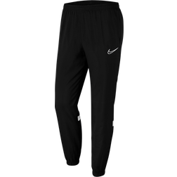 Nike Older Kid's Dri-FIT Academy Woven Football Tracksuit Bottoms - Black/White/White/White (CW6130-010)