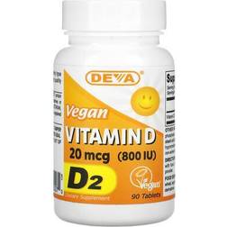 Deva Vitamin D 800iu 90 st