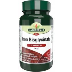 Natures Aid Iron Bisglycinate 90 pcs