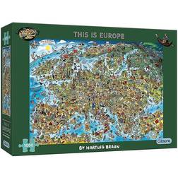 Gibsons This is Europe 1000 Pieces