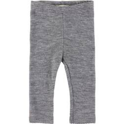 MarMar Copenhagen Leg Wool Pointelle Leggings - Grey Melange (101-661-07-0602)