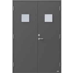 NorDan Bor Cube 819PG Ytterdörr Klarglas S 7000-N V (180x210cm)