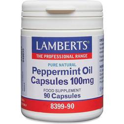 Lamberts Peppermint Oil Capsules 100mg 90 pcs