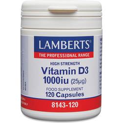 Lamberts Vitamin D3 1000iu 120 pcs