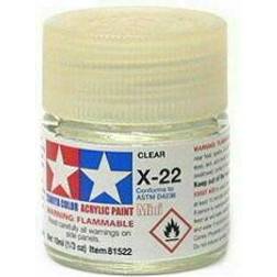 Tamiya Acrylic Mini X-22 Clear 10ml