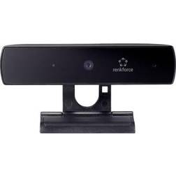 Renkforce RF-WC1080P1 Webcam Full HD 1920 x 1080 Pixel Morsetto di supporto