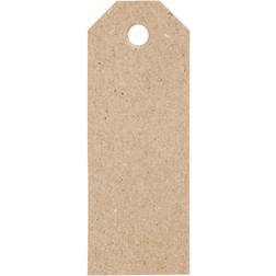 Creativ Company Manila Tags, size 3x8 cm, 220 g, natural, 20 pc/ 1 pack
