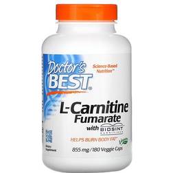 Doctor's Best L-Carnitine Fumarate, 855mg 180 vcaps