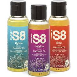 Stimul8 Massage Oil Box 3 x 50ml