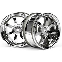 Wittmax HPI 3574 Mag7 Wheels 26Mm Chrome (0Mm Off Set)