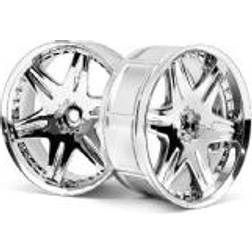 Wittmax HPI 3345 Lp35 Wheel Work Ls406 Chrome (2Pcs)