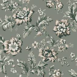 Sandberg Wallpaper Rosenholm Forest Green
