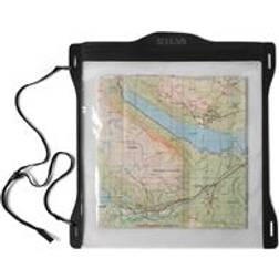Silva Carry Dry Map Case M30 White/Black, Unisex, varusteet, laukut & reput, Valkoinen/Musta, ONESIZE