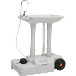 vidaXL Camping Hand Wash Stand with Dispenser 35 L