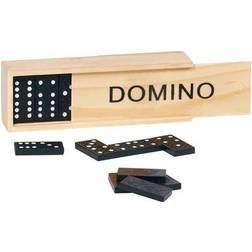 Goki 15449 Domino Game in Wooden Box