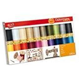 Gutermann Gütermann Nähfaden-Set Baumwolle C NE 50 100m/20 Spulen
