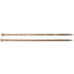 Knitpro 25 cm x 4.5 mm Symfonie Single Pointed Needles, Multi-Color