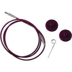 Knitpro Single Cable for Interchangeable Needles 56cm to make 80cm circulars