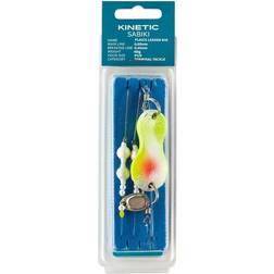 Kinetic Sabiki Plaice Leader Feather Rig 40g One Size Bad Oyster