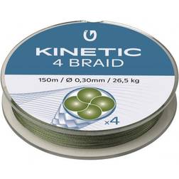 Kinetic 4 Braid 150m Dusty Green