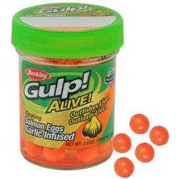 Berkley Gulp Alive Floating Salmon Eggs 59g One Size Fluo Orange