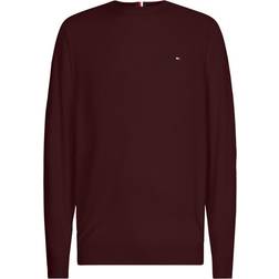 Tommy Hilfiger Pima Cotton & Cashmere Pullover - Deep Burgundy