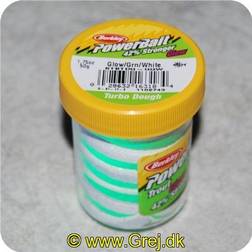 Berkley Powerbait Glow Green White