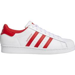 adidas Superstar M - Cloud White/Vivid Red