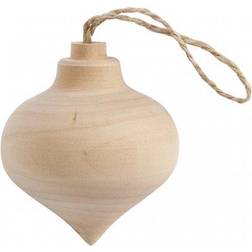 Creativ Company Trädekoration Julornament Droppe 5,5 cm