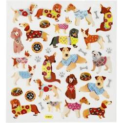 Creativ Company Stickers, hunde, 15x16,5 cm, 1 ark