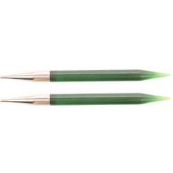 Knitpro Trendz Udskiftelige Rundpinde Akryl 13cm 9,00mm US13 Green