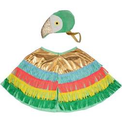 Meri Meri Papegoja Maskeradkläder