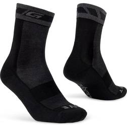 GripGrab Merino Winter Socks Unisex - Black