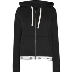 UGG Sena Zipped Hoodie - Black