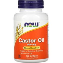 Now Foods Castor Oil 650mg 120 Stk.