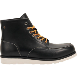 Jack & Jones High Leather Boots - Black