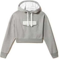 Napapijri Burgee Cropped Gris Claro Mujer - Grey