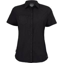 Craghoppers Expert Womens Kiwi Short Sleeved Shirt - Black