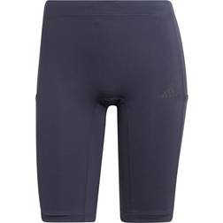 adidas Fastimpact Running Bike Short Tights Women - Shadow Navy/Orange Rush